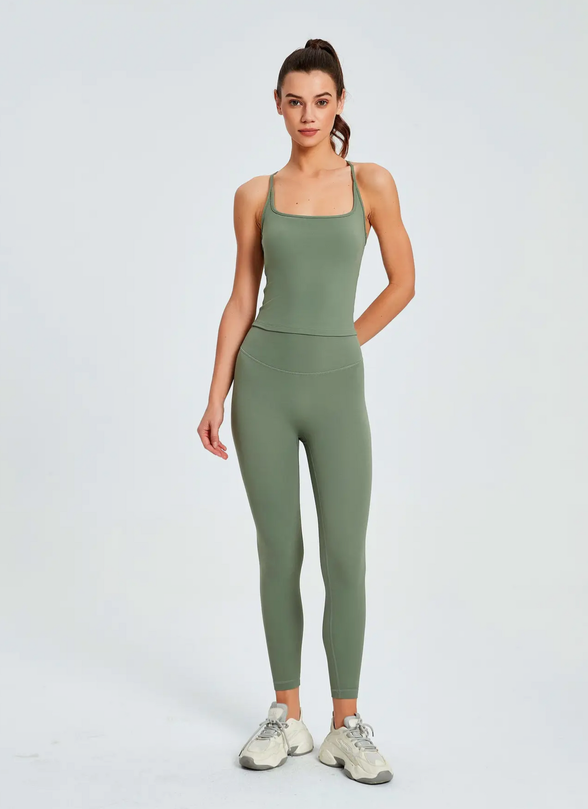 Square Neck Active Tank