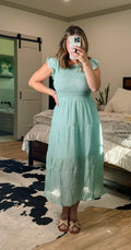 Cap Sleeve Sun Dress