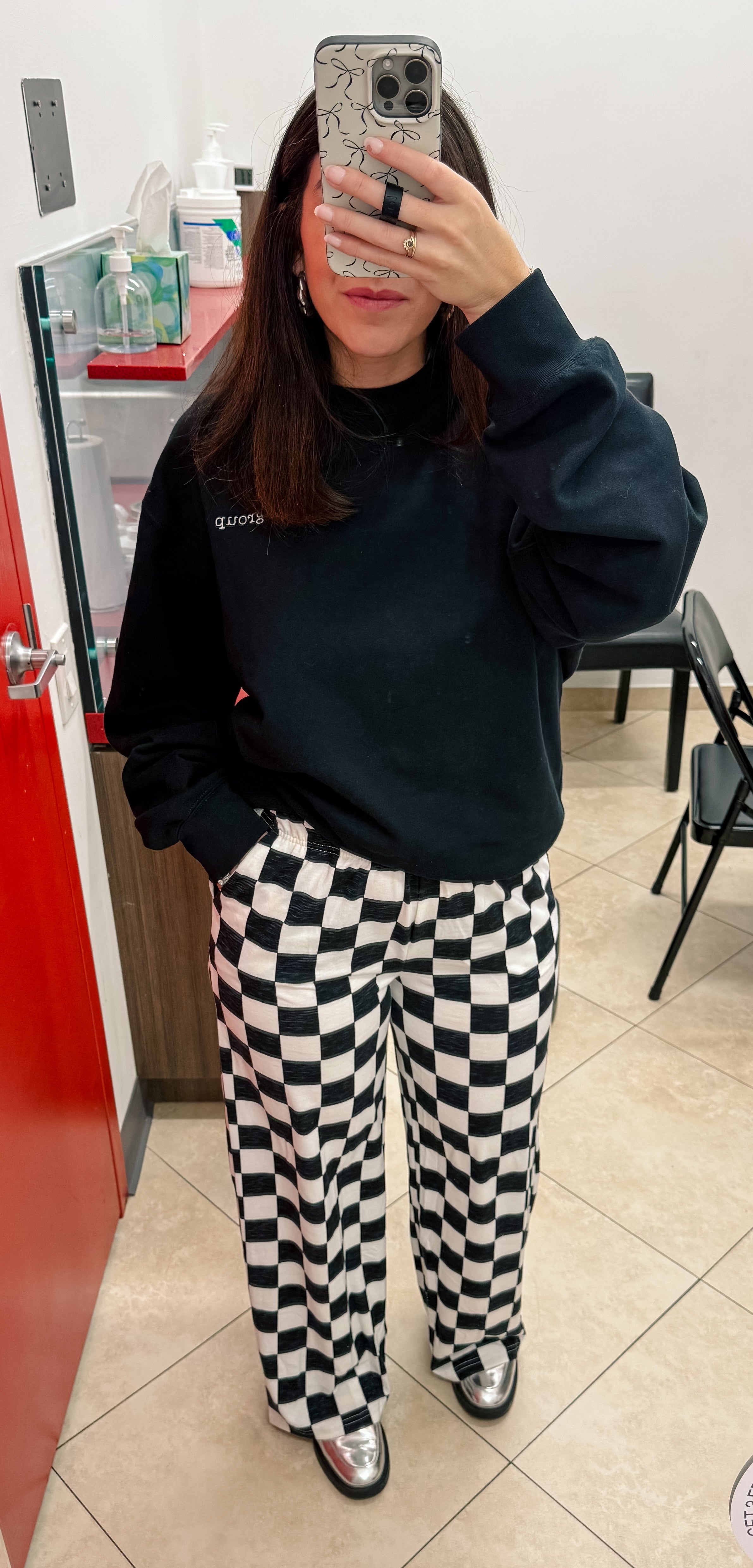Checkered Pants