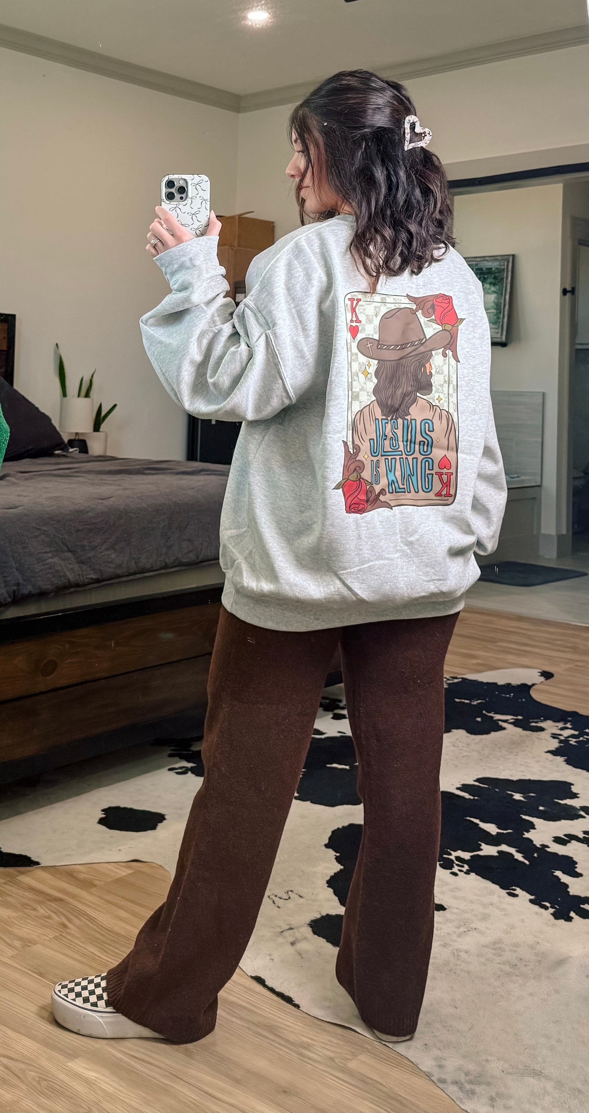 JESUS IS KING Sweatshirt