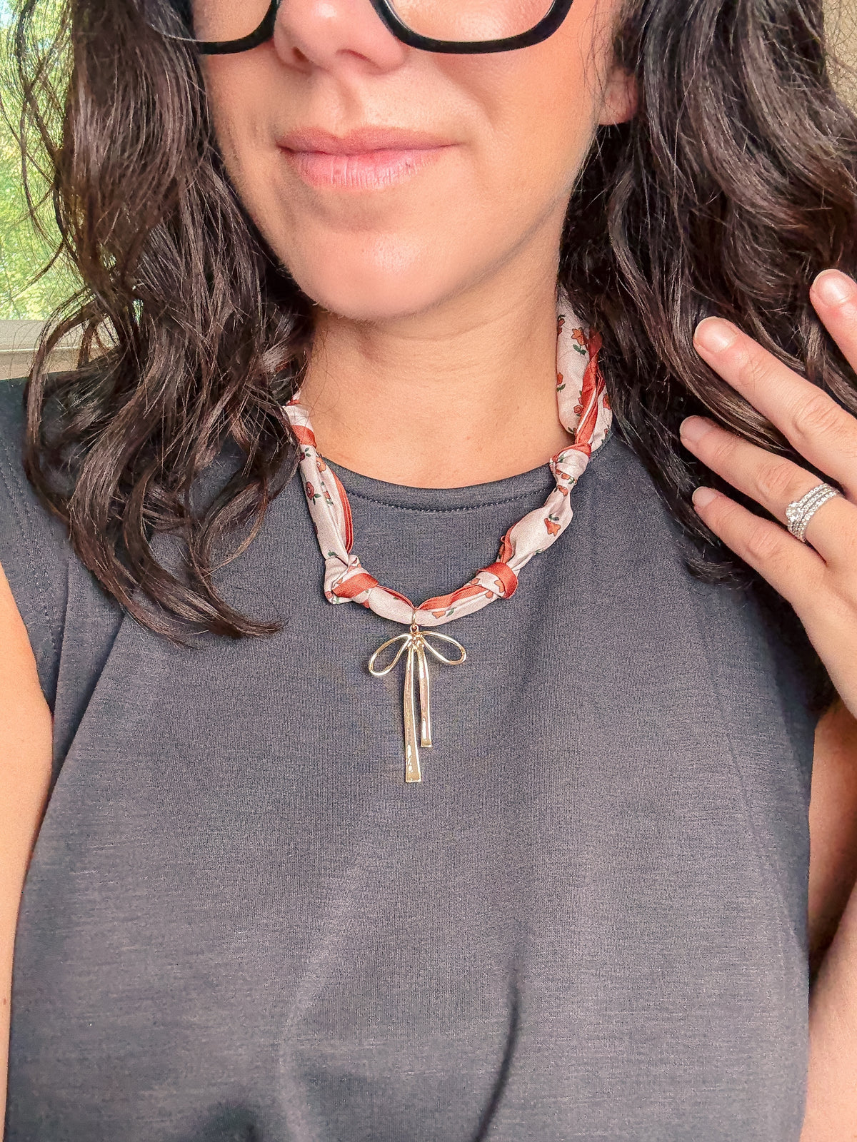 Scarf Necklace