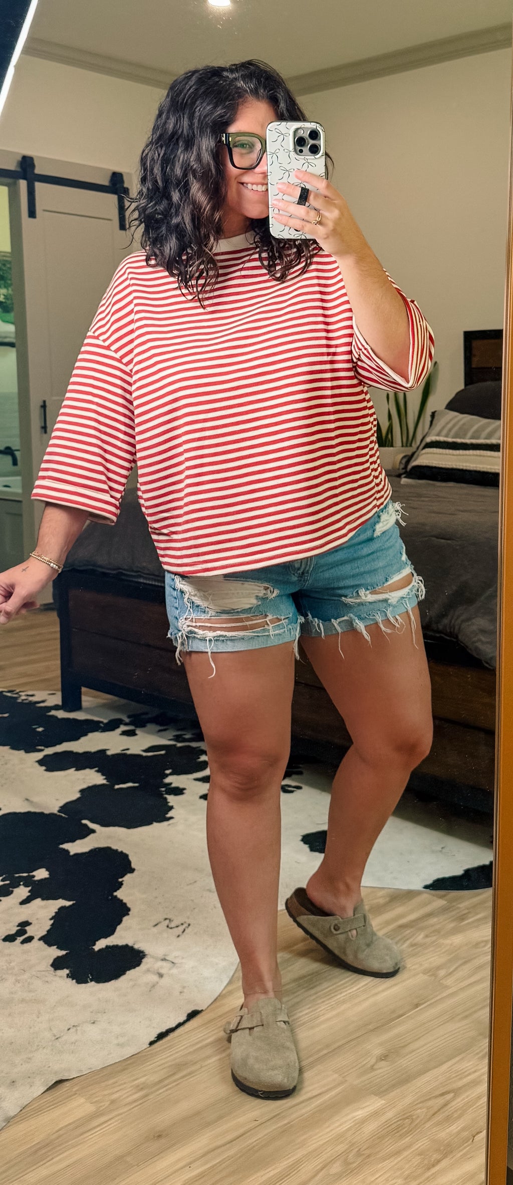 Back Cut Out Loose Top