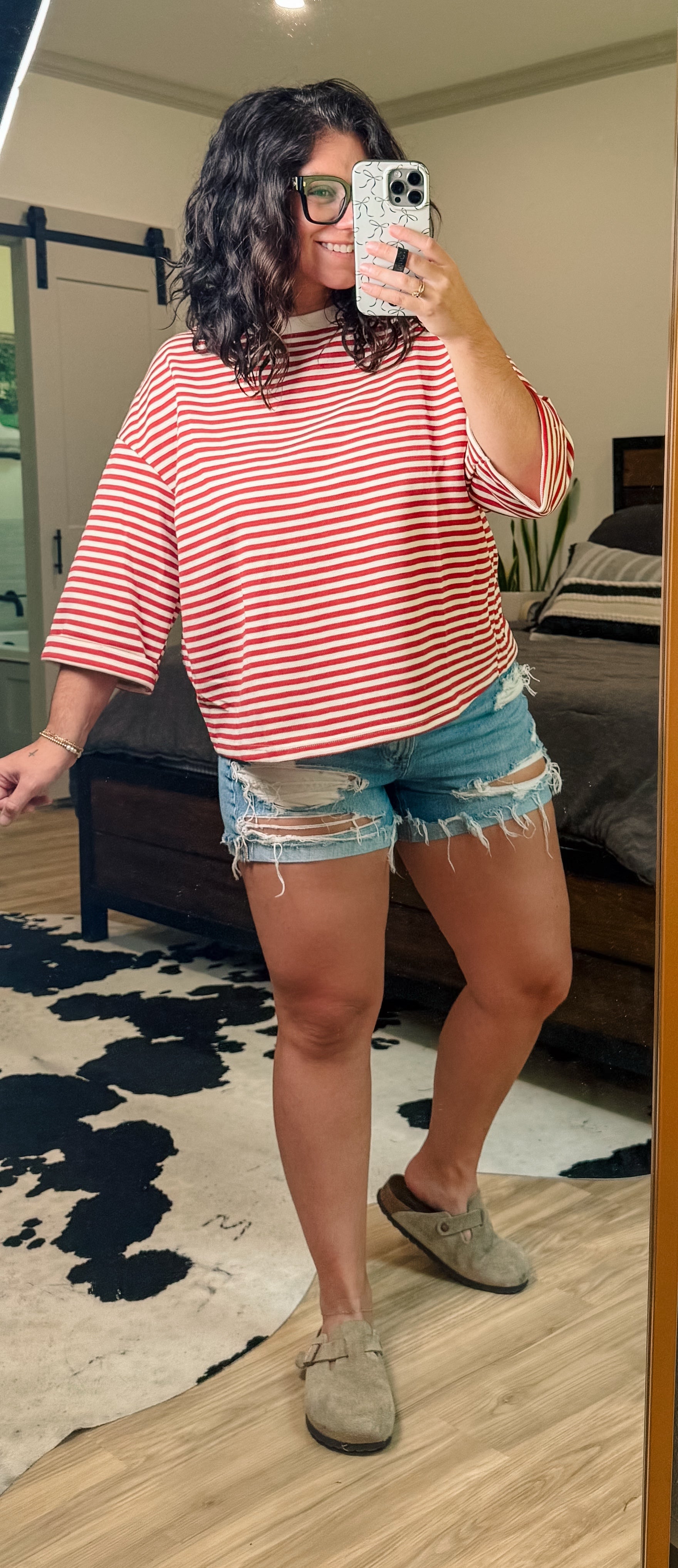 Back Cut Out Loose Top
