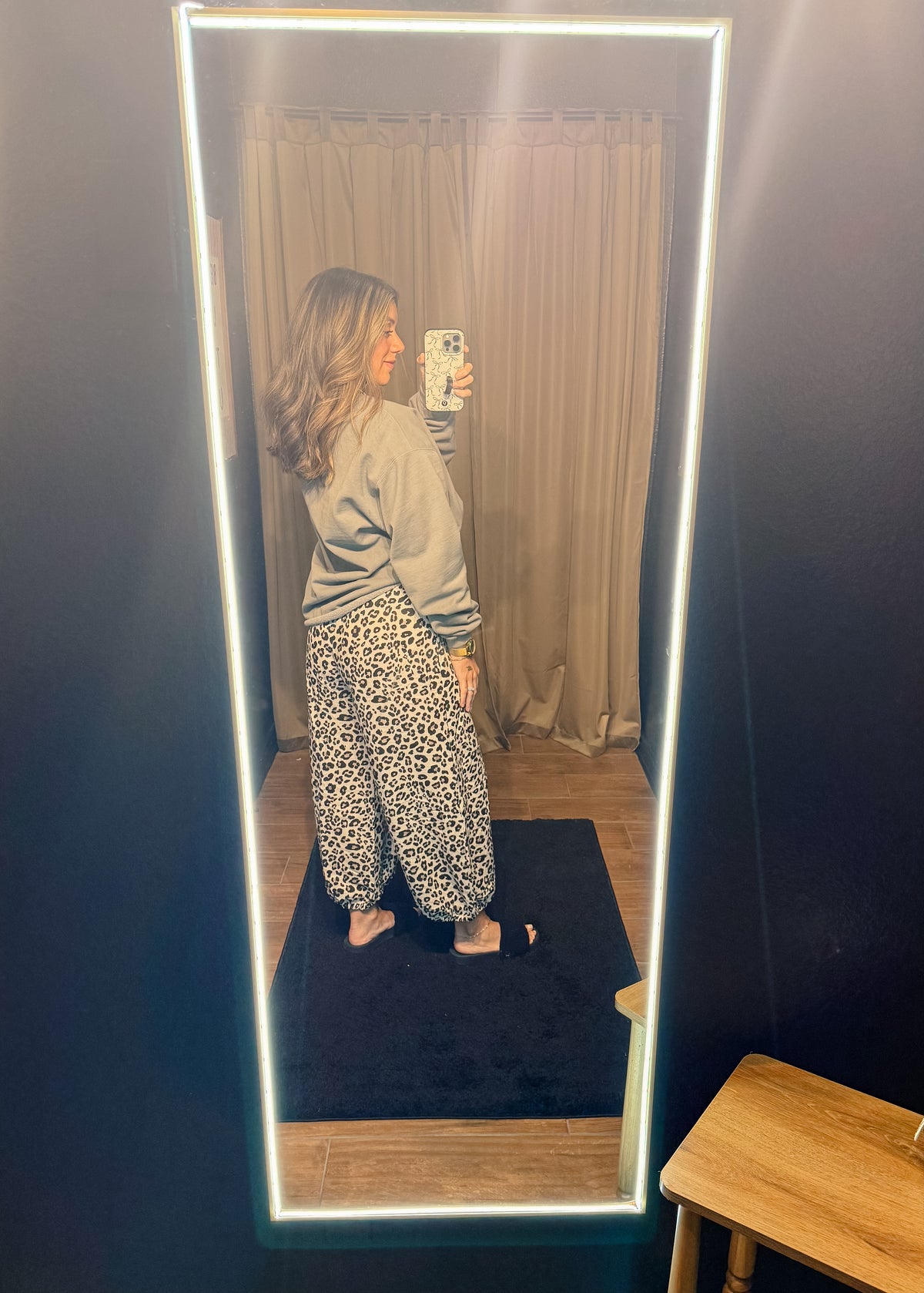 Leopard Baggy Harem Pants