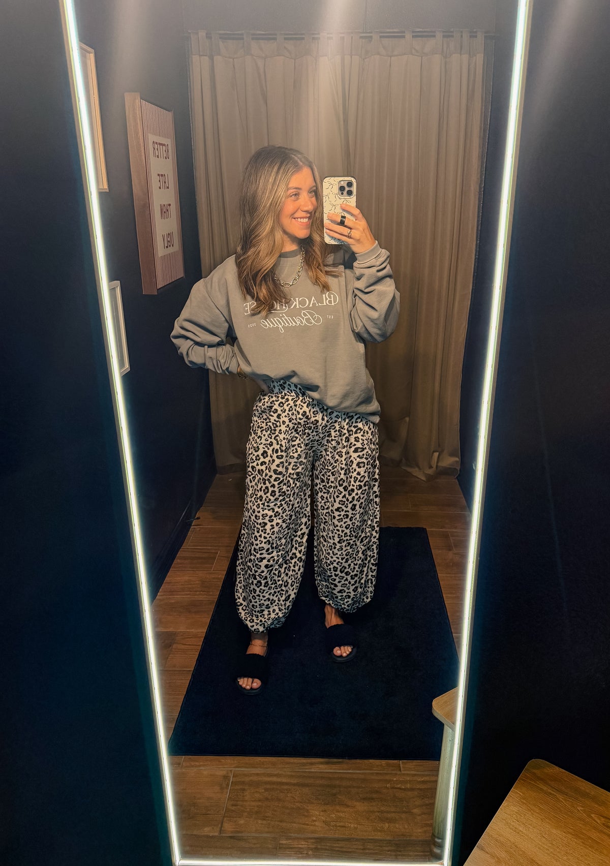 Leopard Baggy Harem Pants