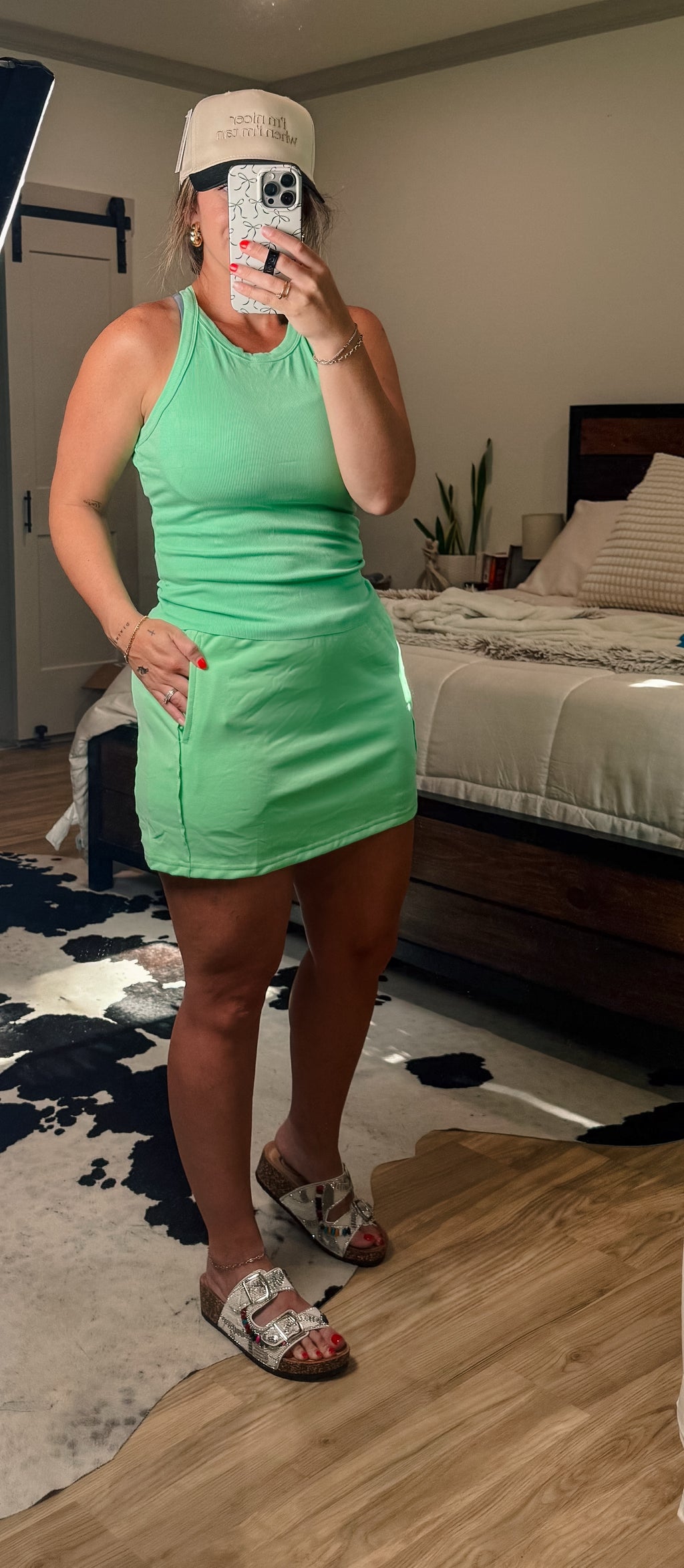 Summer Tank Skort Set
