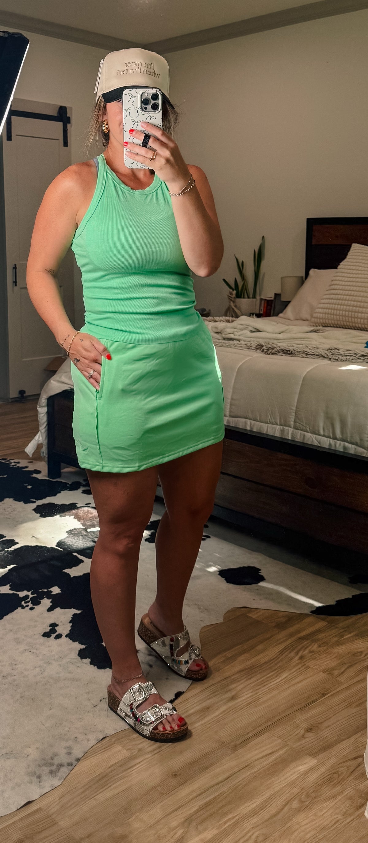 Summer Tank Skort Set