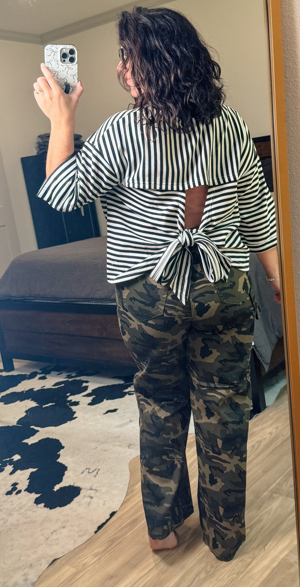 Back Cut Out Loose Top
