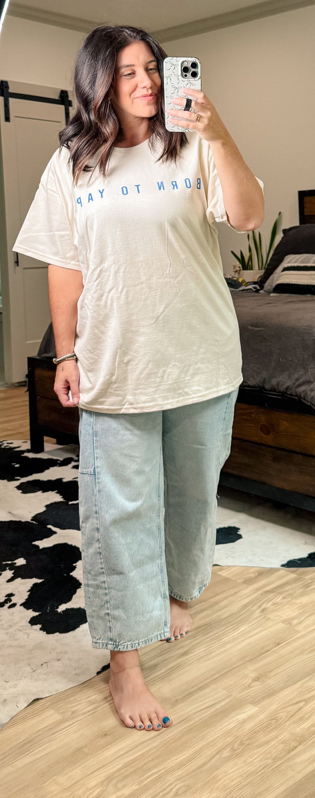 Oversized Comfy Tee- Born to Yap