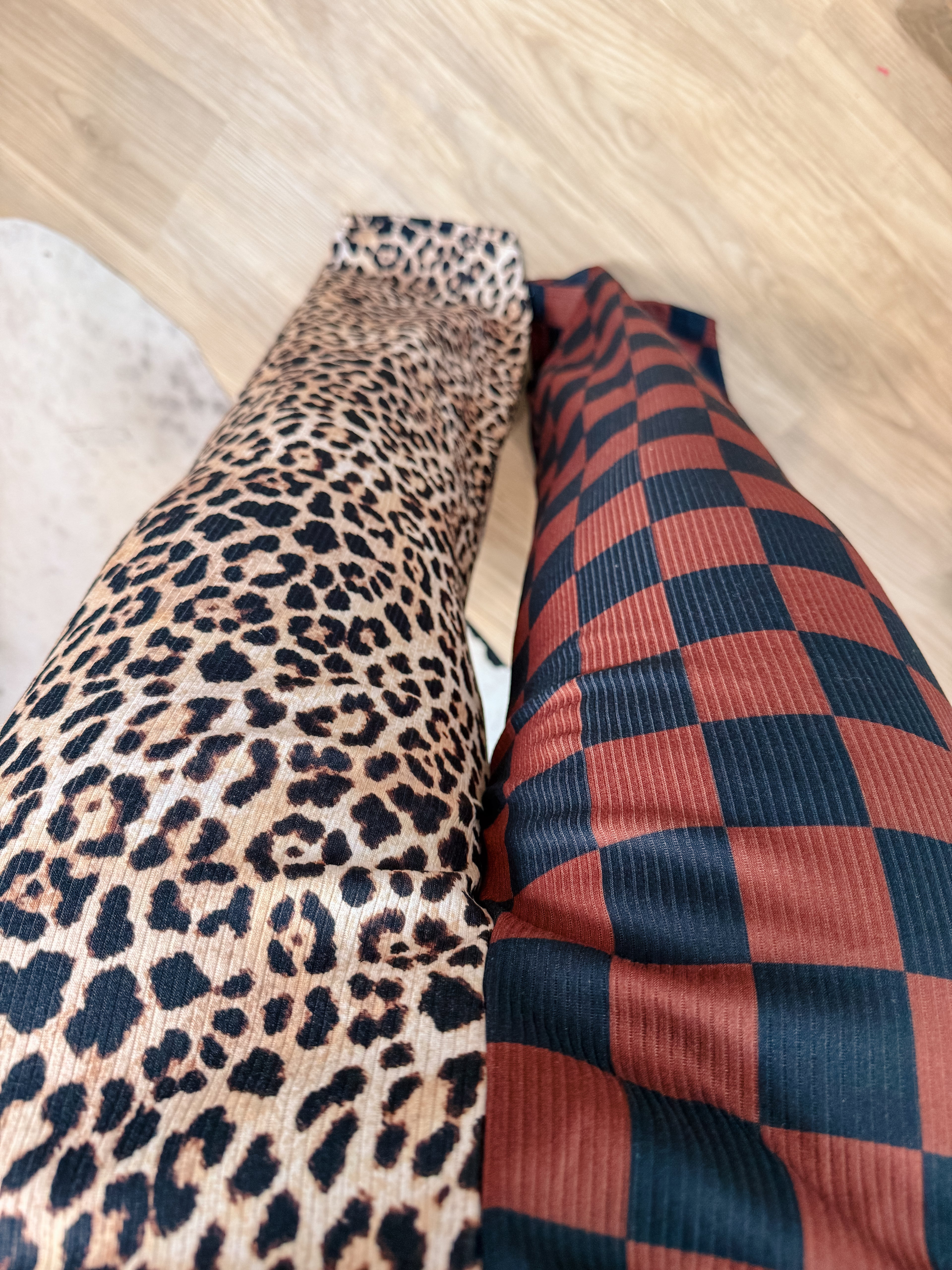 Lounge Leopard & Checkered Pants