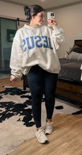 Reversible Jesus/God Is Good Sweatshirt