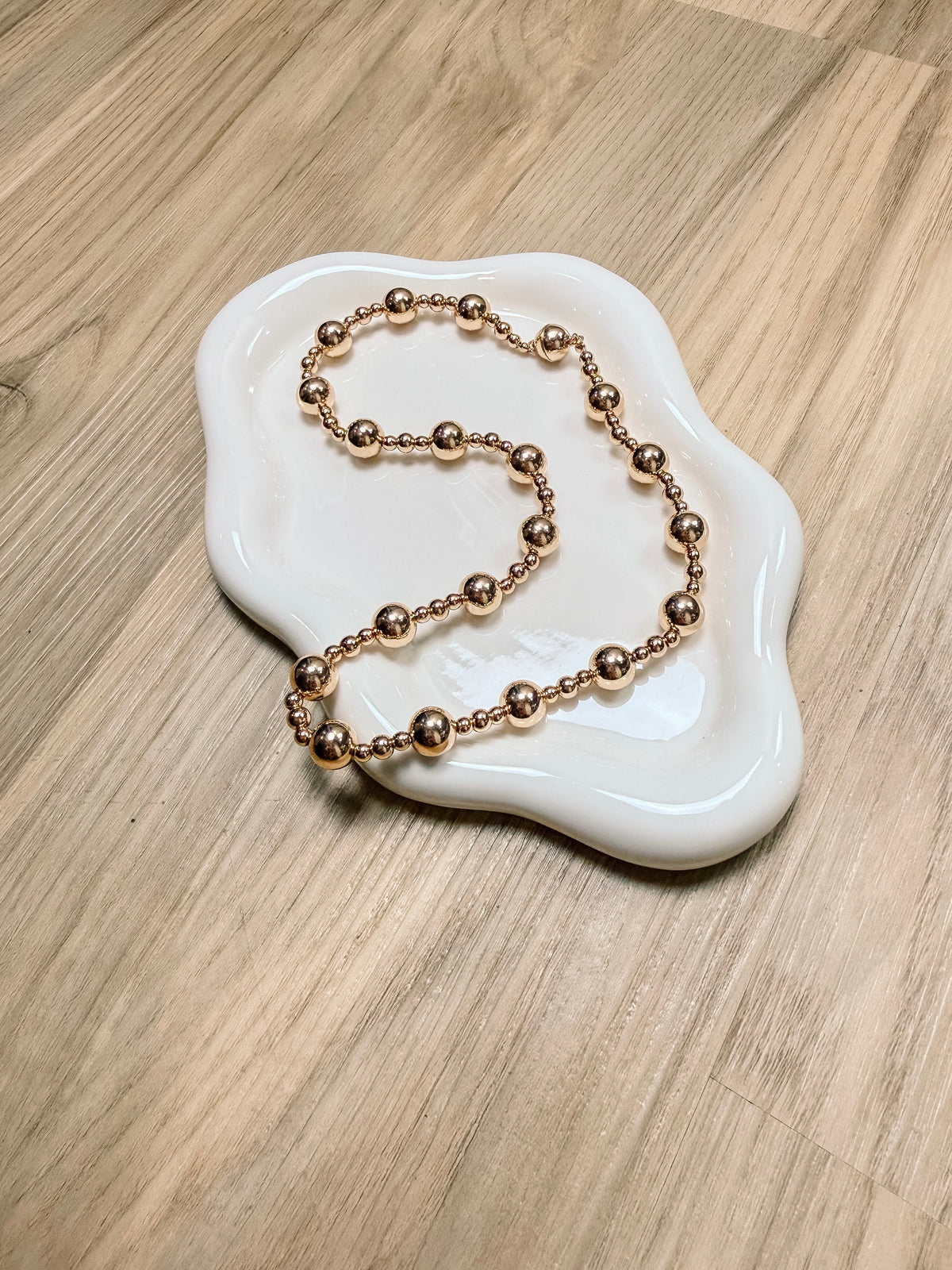 Magnetic Clasp Bubble Necklace