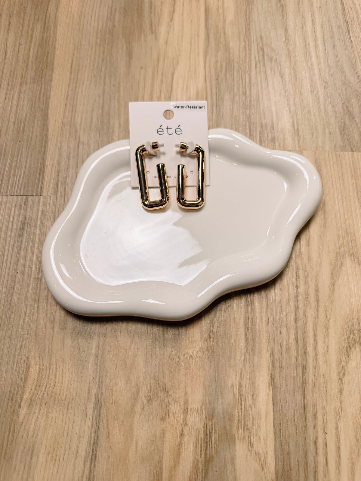Rectangle Hoop Earrings