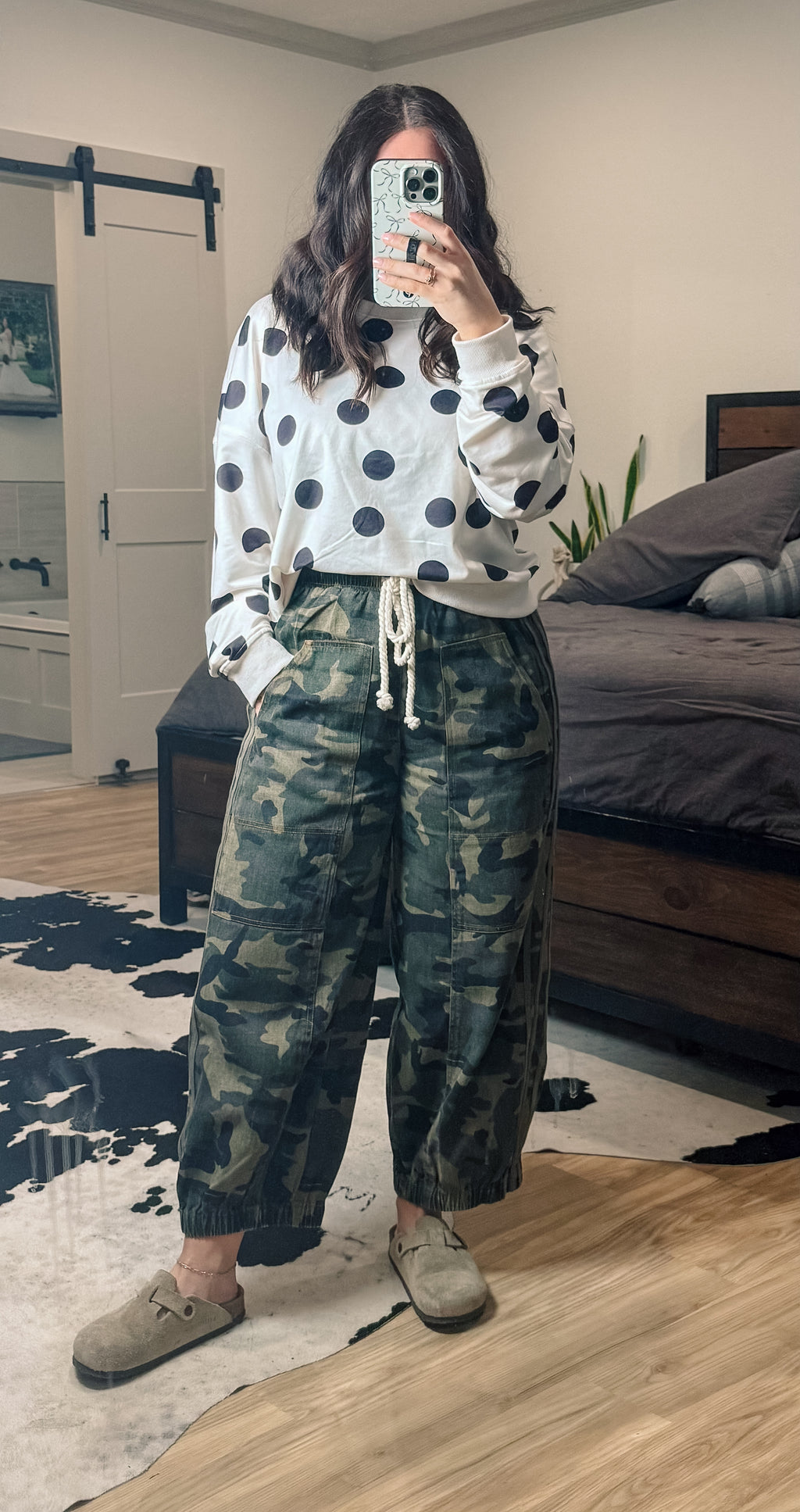 Polka Dot Shorts Set