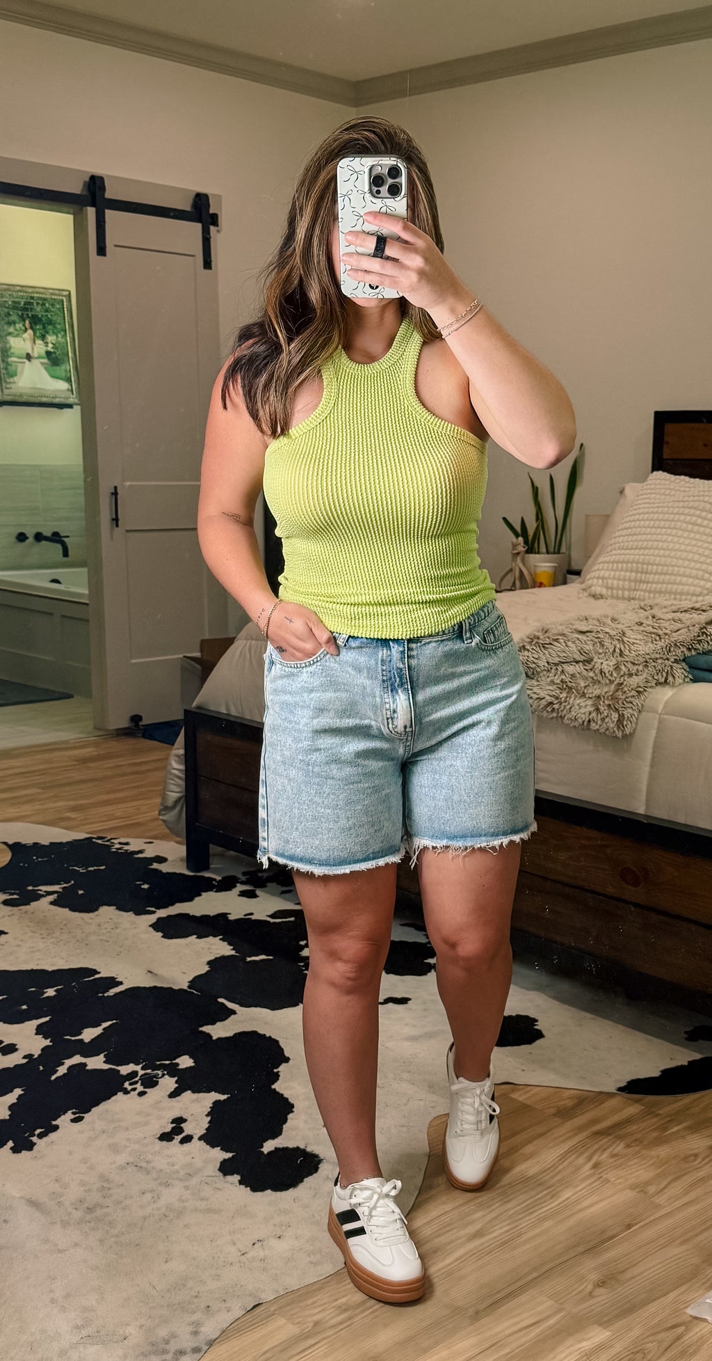 Racerback Ribbed Tank