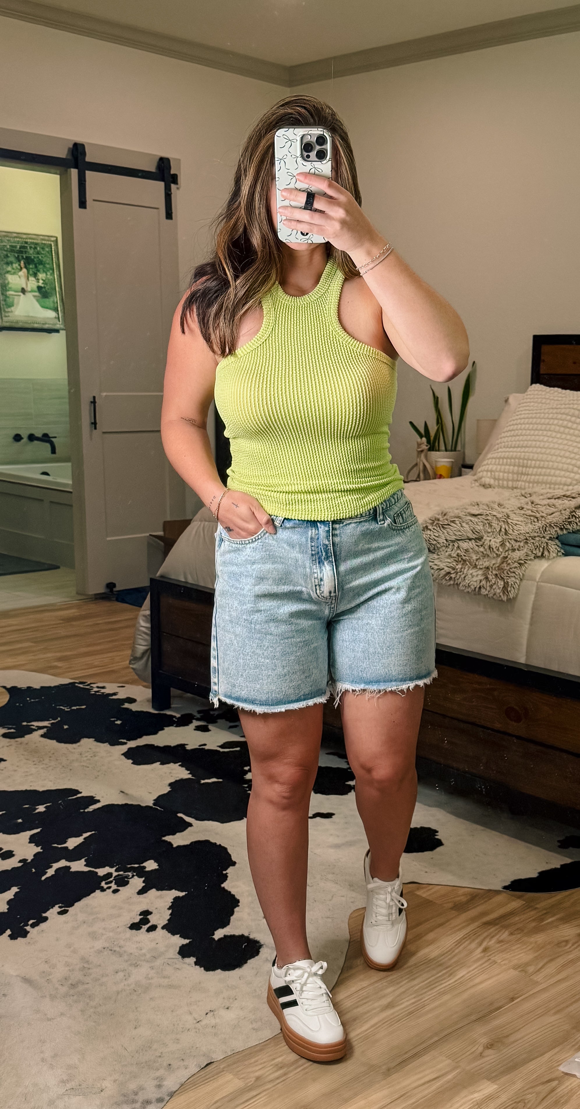 Racerback Ribbed Tank